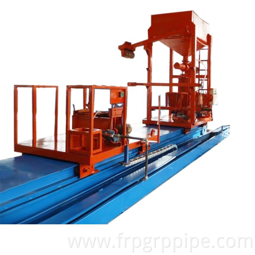 FRP GRP fiberglass storage water tank filament winding machine